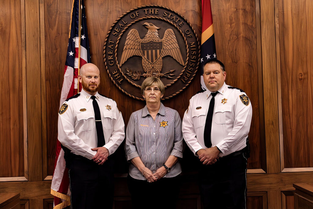 Joel Houston, Sheriff; Marsha Ivy; Robert Garner, Undersheriff